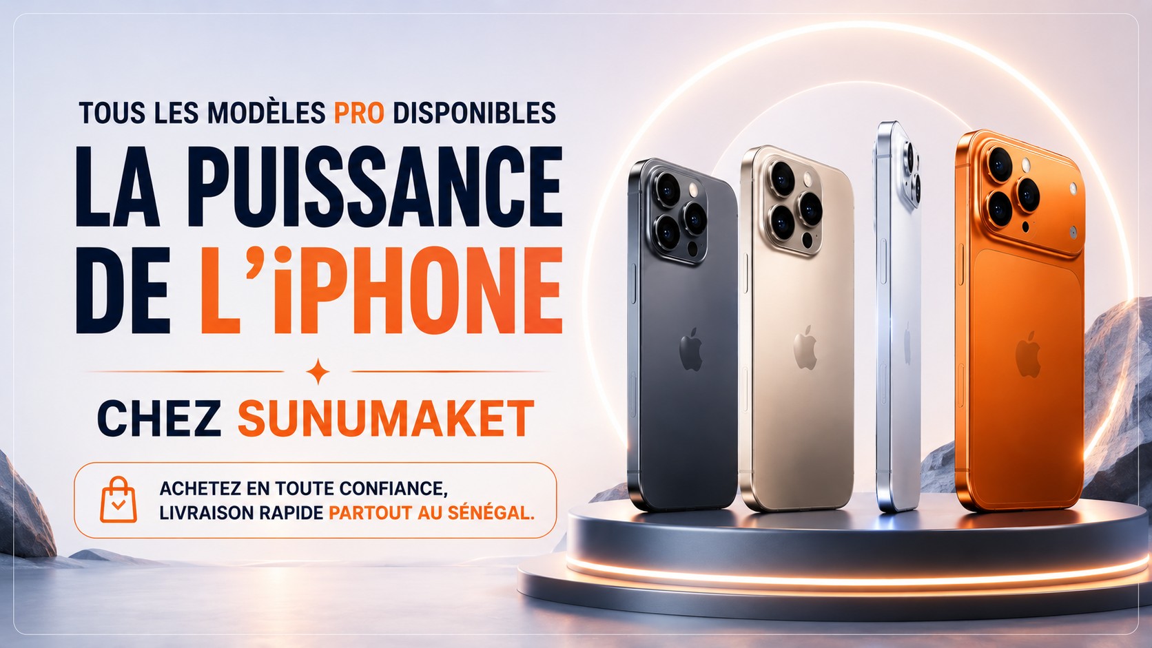 La puissance de l'iPhone chez Sunumaket