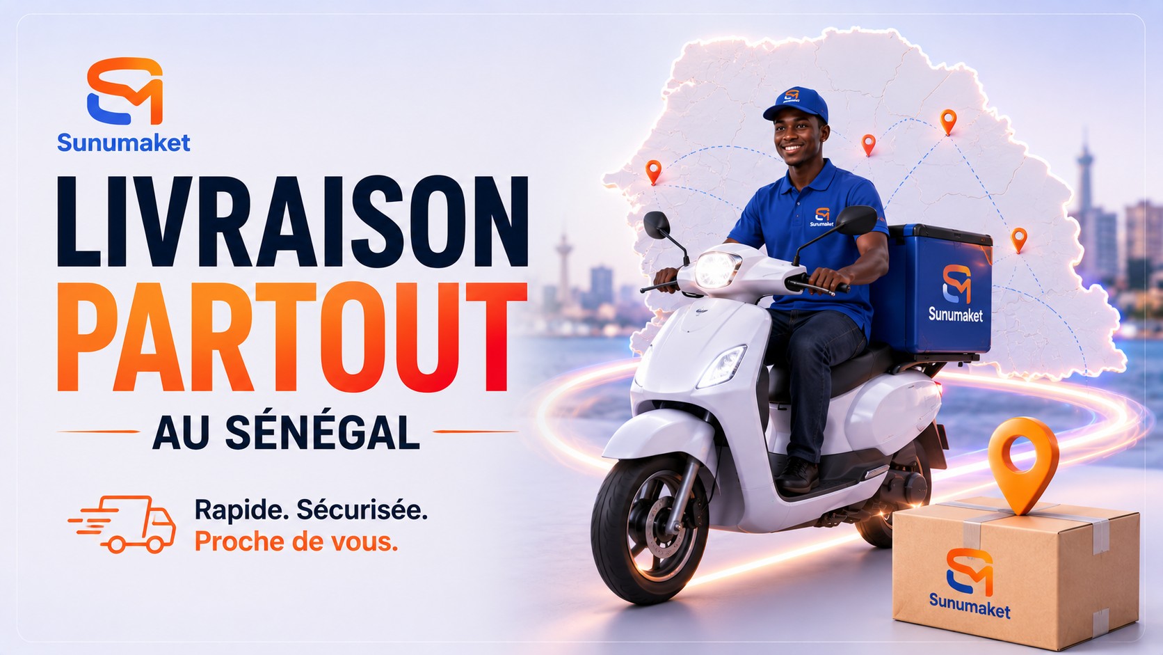 Livraison partout au Sénégal
